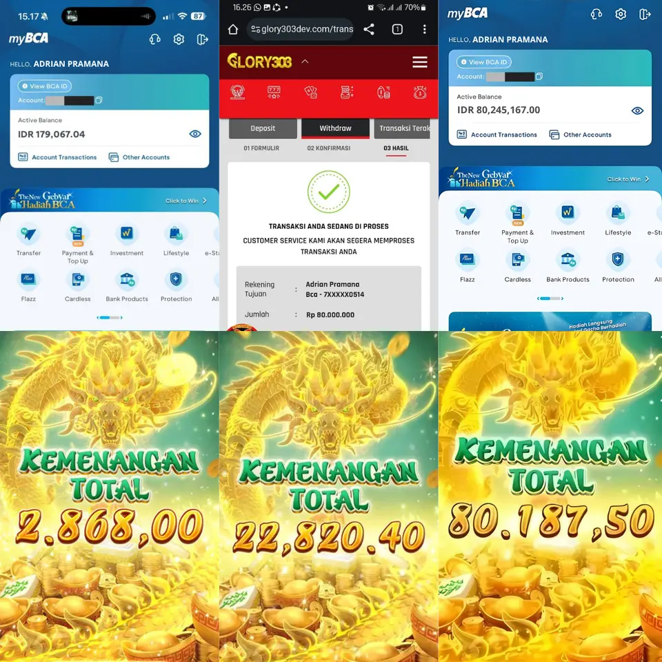 GLORY303 Masuk Resmi 2026 Aplikasi